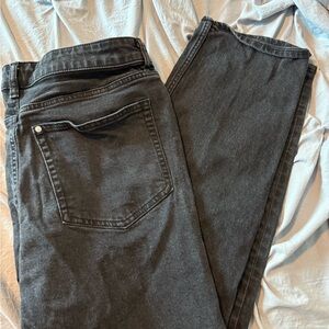 H&M Charcoal Denim Pants